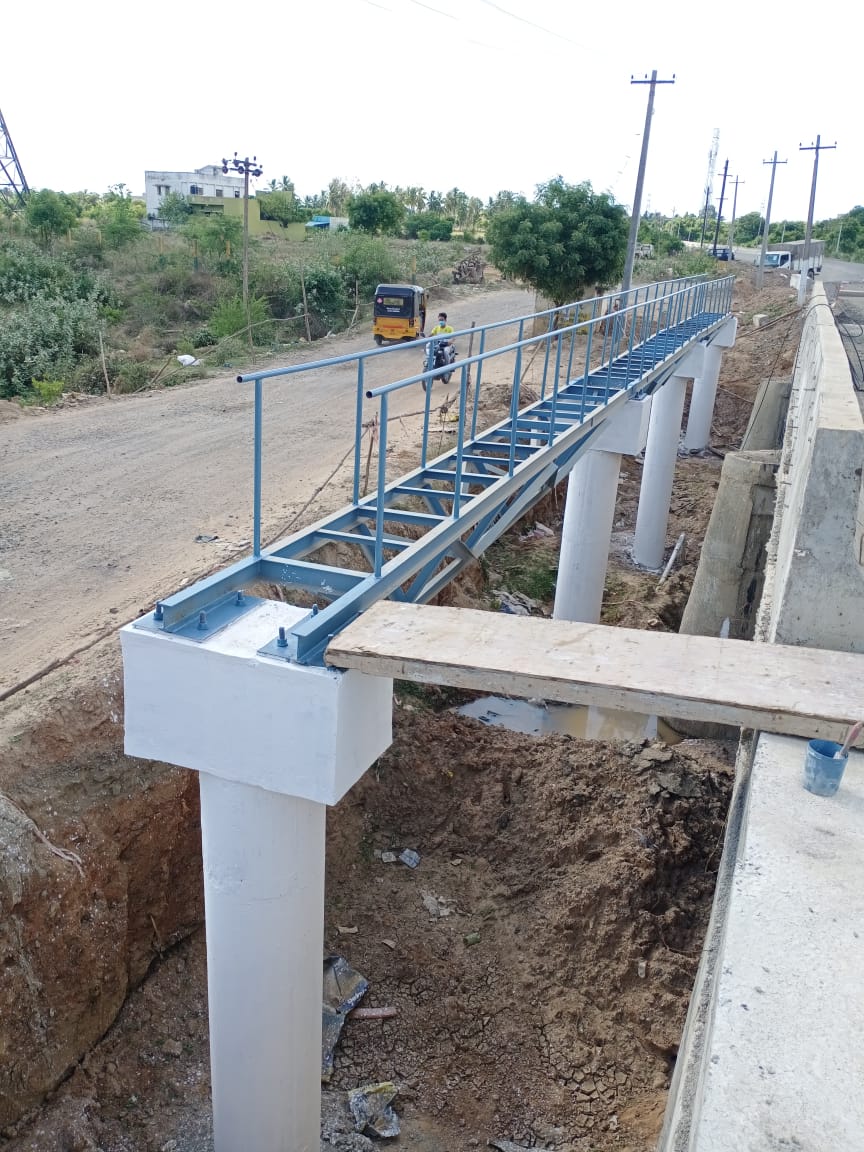 Chennai Metro Water - Pipe Carrier Bridge, CMWSSB